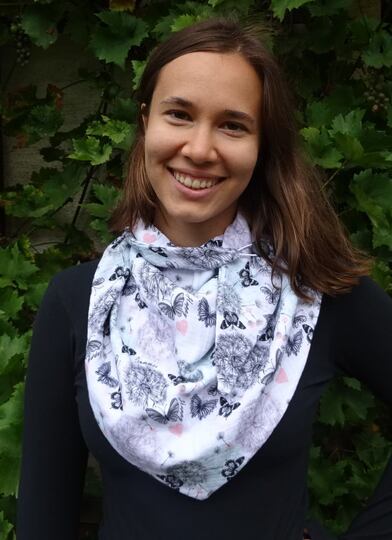 Set Rock und Dreieckstuch nähen aus Musselin Sparset