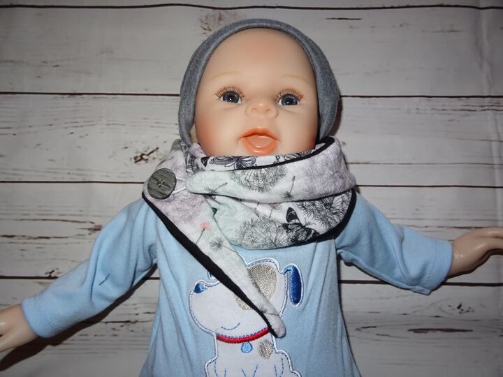 Set Rock und Dreieckstuch nähen aus Musselin Sparset