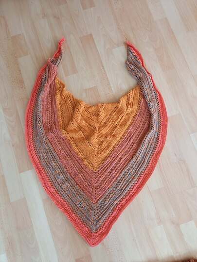 Anleitung Tuch "puna"