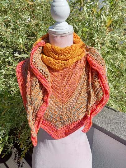 Anleitung Tuch "puna"