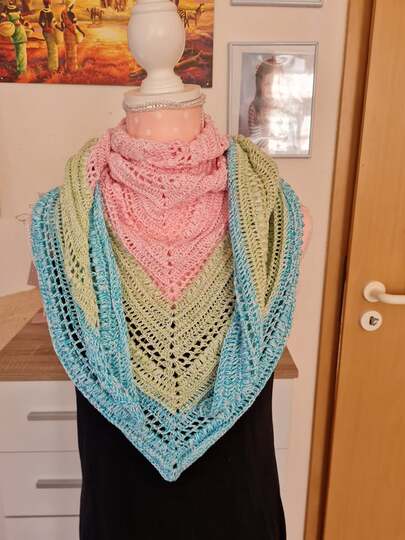 Anleitung Tuch "puna"