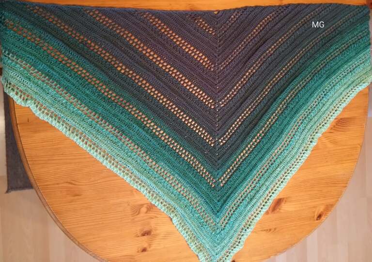 Anleitung Tuch "puna"