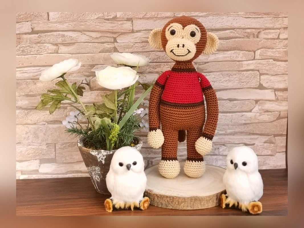 Georgie Monkey - crochetpattern - Image 2