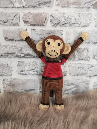 Georgie Monkey - crochet pattern