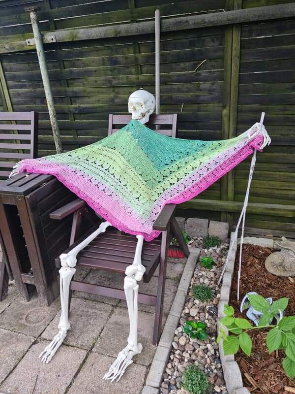 Häkelanleitung Tuch Fründskuppen Freundschaften - Bild 6