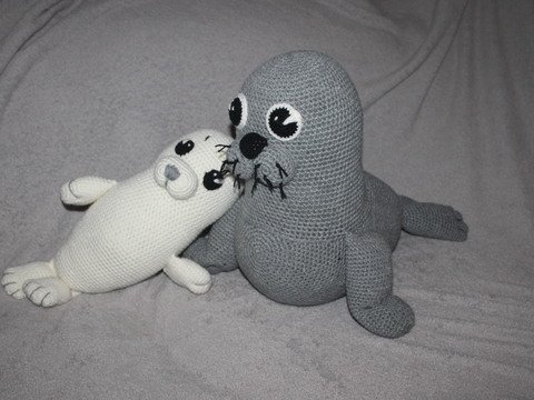 Robben Betty und Brenda Häkelanleitung