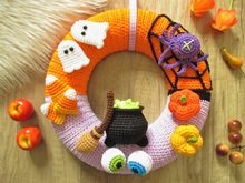 Türkranz HALLOWEEN | Häkelanleitung