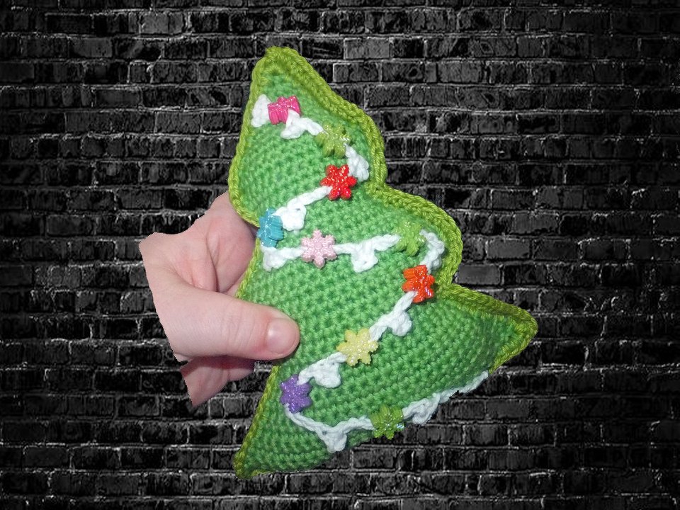 Weihnachtsbaum Häkelanleitung - Bild 4