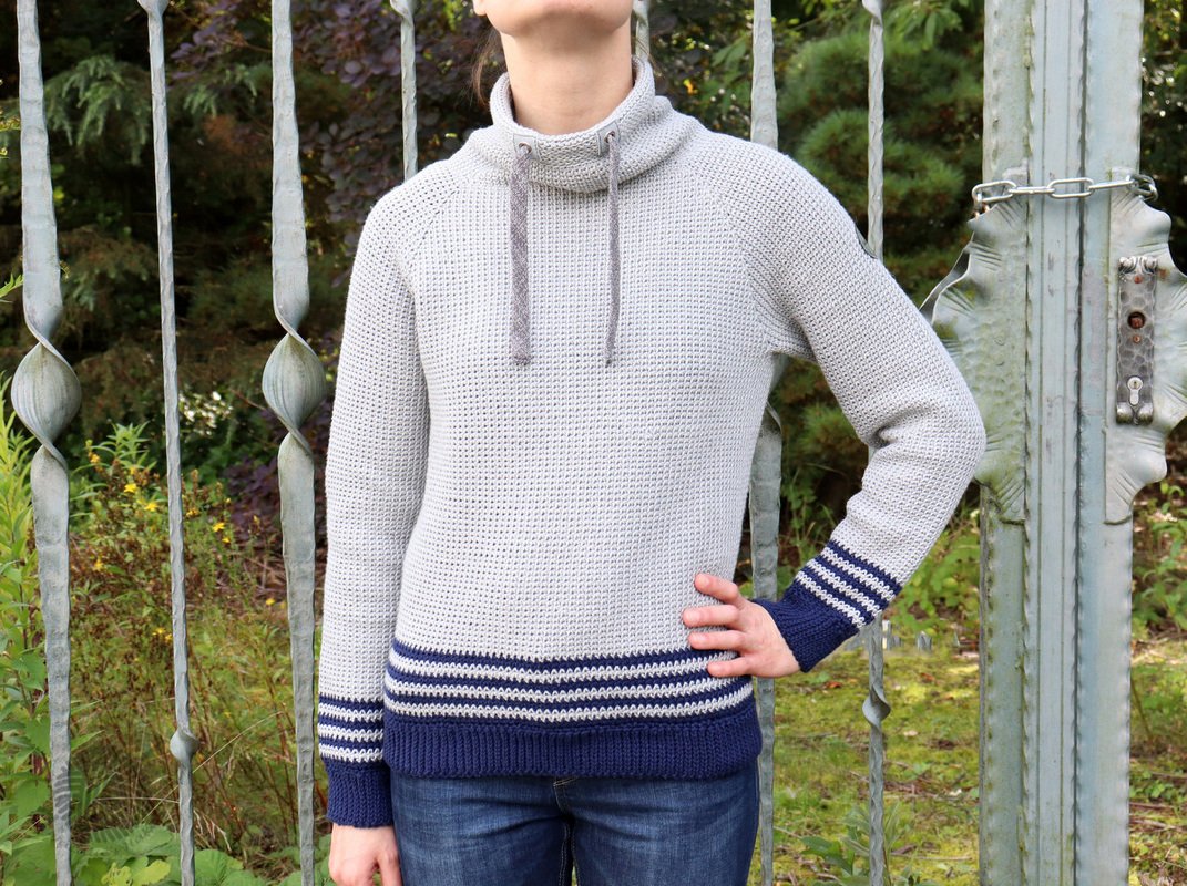 Basic-Hoodie "Joy" (Raglan, Gr. S bis XXL) - Bild 3