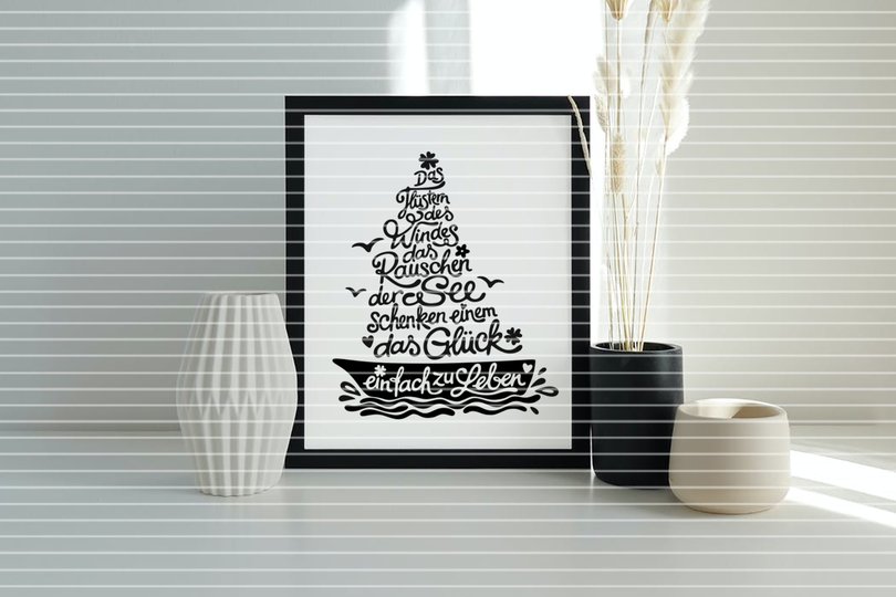 Glückssegler Plotterdatei SVG DXF FCM