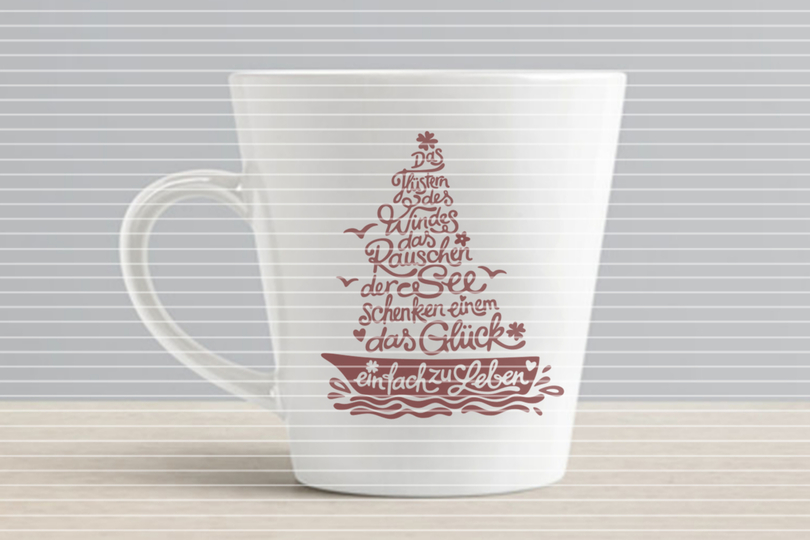 Glückssegler Plotterdatei SVG DXF