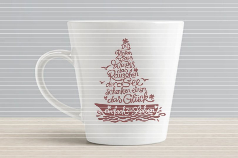 Glückssegler Plotterdatei SVG DXF FCM