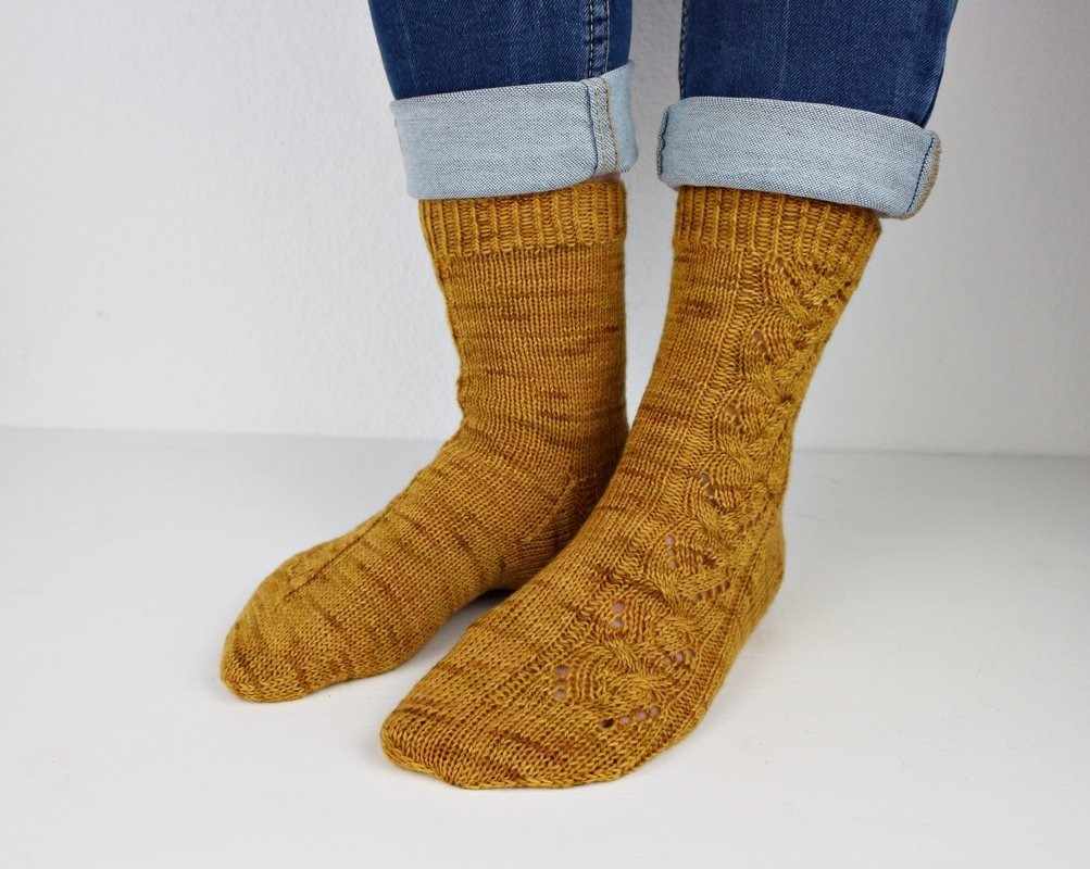 Knitting pattern socks "Die Gelben" - Image 7