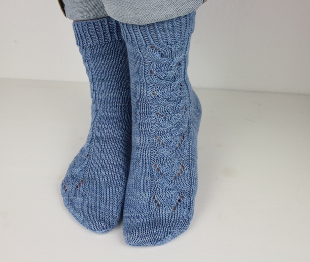 Strickanleitung Socken "Die Gelben"