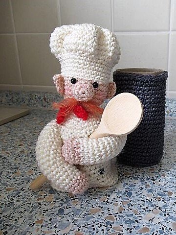 Häkelanleitung Chefkoch Charly (zum Öffnen) - Bild 2