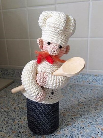 Häkelanleitung Chefkoch Charly (zum Öffnen)