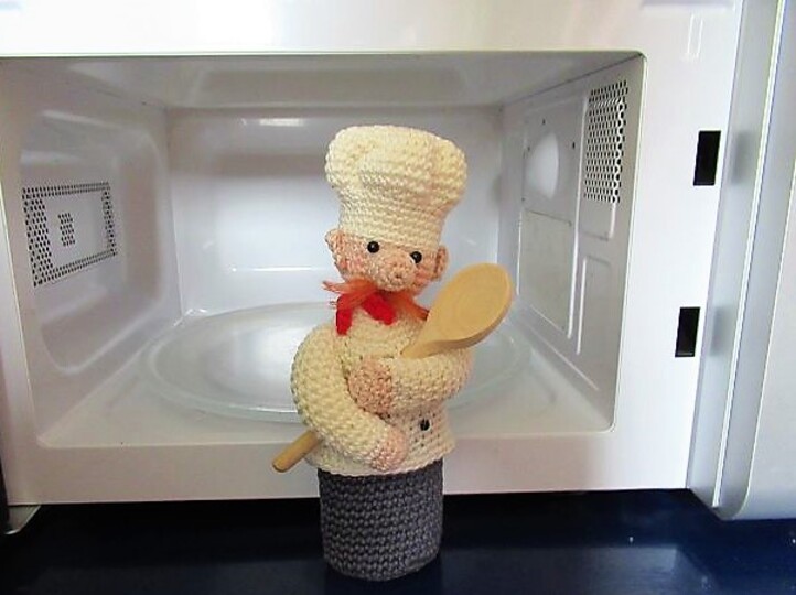 Häkelanleitung Chefkoch Charly (zum Öffnen)