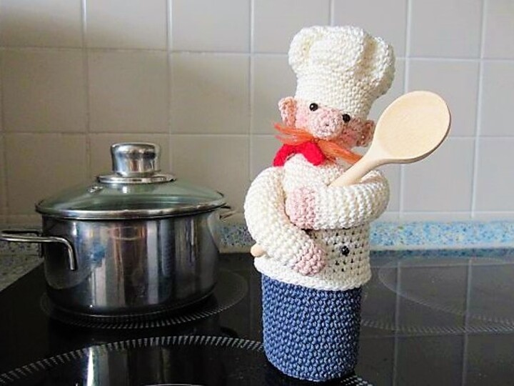 Häkelanleitung Chefkoch Charly (zum Öffnen)