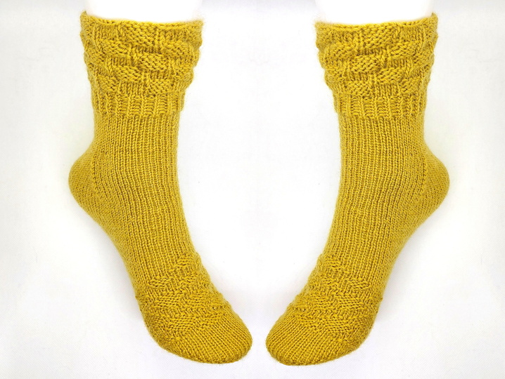Strickanleitung Socken! Fixe Ferse "Unisex",Toe Up,6-fach Garn, Gr.34-45