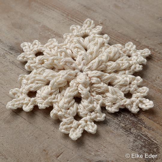 Snowflake "Neve" - Gift Tag, Tree Decoration, Winter Decoration