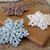 Snowflake "Neve" - Gift Tag, Tree Decoration, Winter Decoration