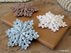 Snowflake "Neve" - Gift Tag, Tree Decoration, Winter Decoration