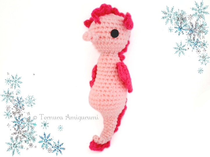 Crochet pattern Seahorse
