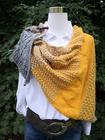 Twinkle STAR  - ein Stricktuch KAL