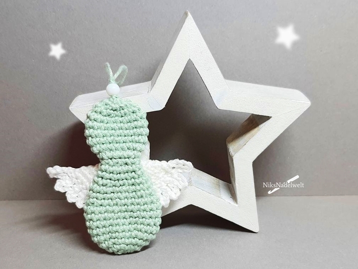 Häkelanleitung - Engel Anhänger - vielseitig