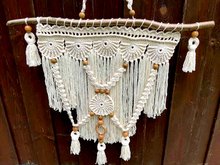 gehäkelte Makrame-IMITATION  „AVALONIA“