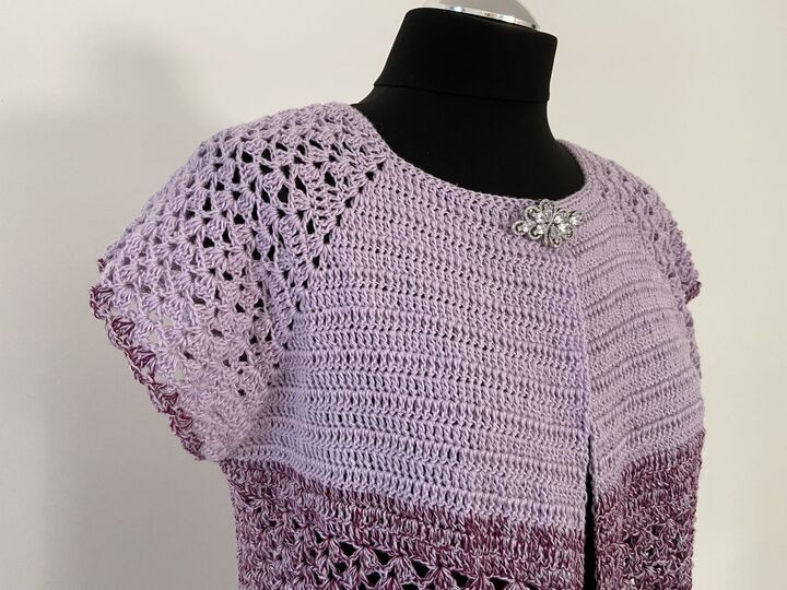 Häkelanleitung - Weste "Zoe"