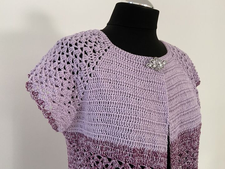 Häkelanleitung - Weste "Zoe"