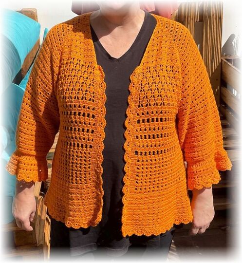 Häkelanleitung RVO Jacke oder Pullover Magliacca