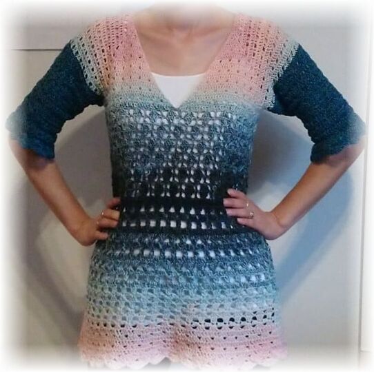 Häkelanleitung RVO Jacke oder Pullover Magliacca