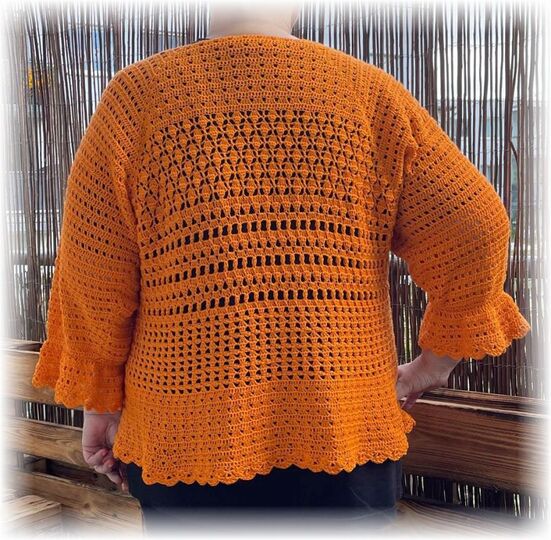 Häkelanleitung RVO Jacke oder Pullover Magliacca