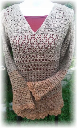 Häkelanleitung RVO Jacke oder Pullover Magliacca