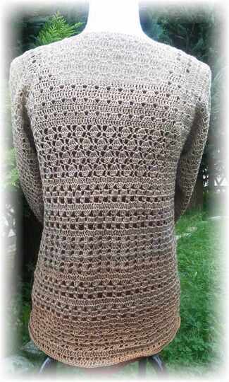 Häkelanleitung RVO Jacke oder Pullover Magliacca