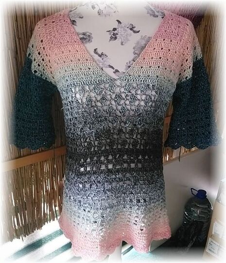 Häkelanleitung RVO Jacke oder Pullover Magliacca