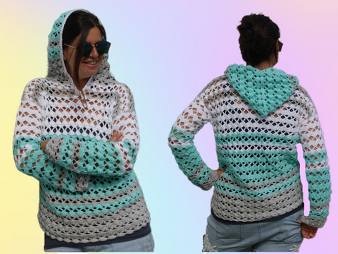 Kapuzenpulli HIP (Gr. S/M, L/XL)