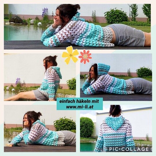 Kapuzenpulli HIP (Gr. S/M, L/XL)