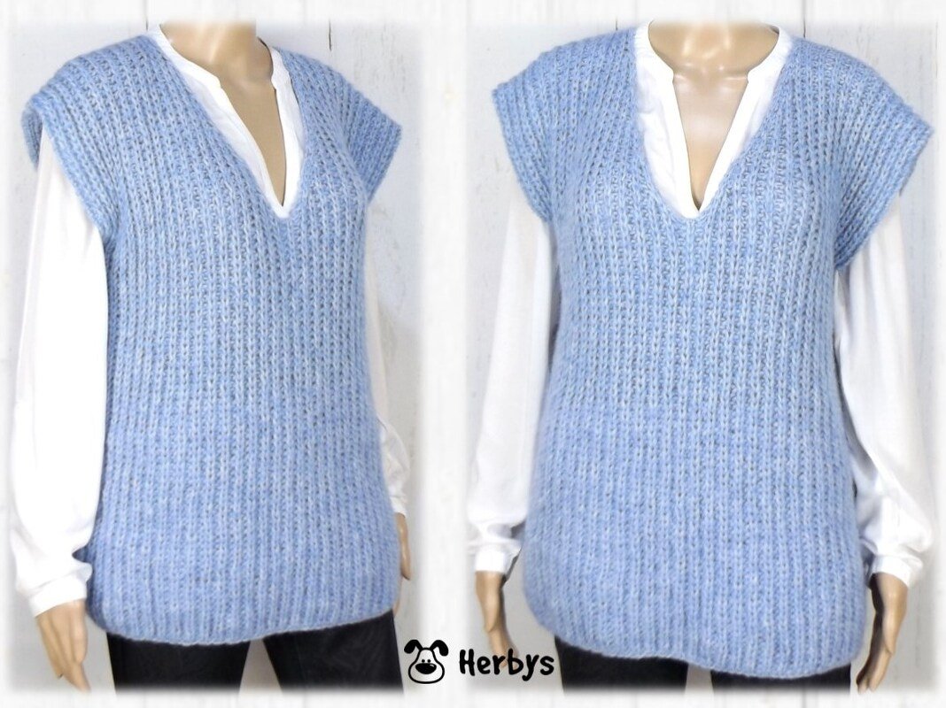 Strickanleitung Pullunder "Betulla"