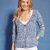 Häkelanleitung: Schlichter Cardigan in Jeansblau