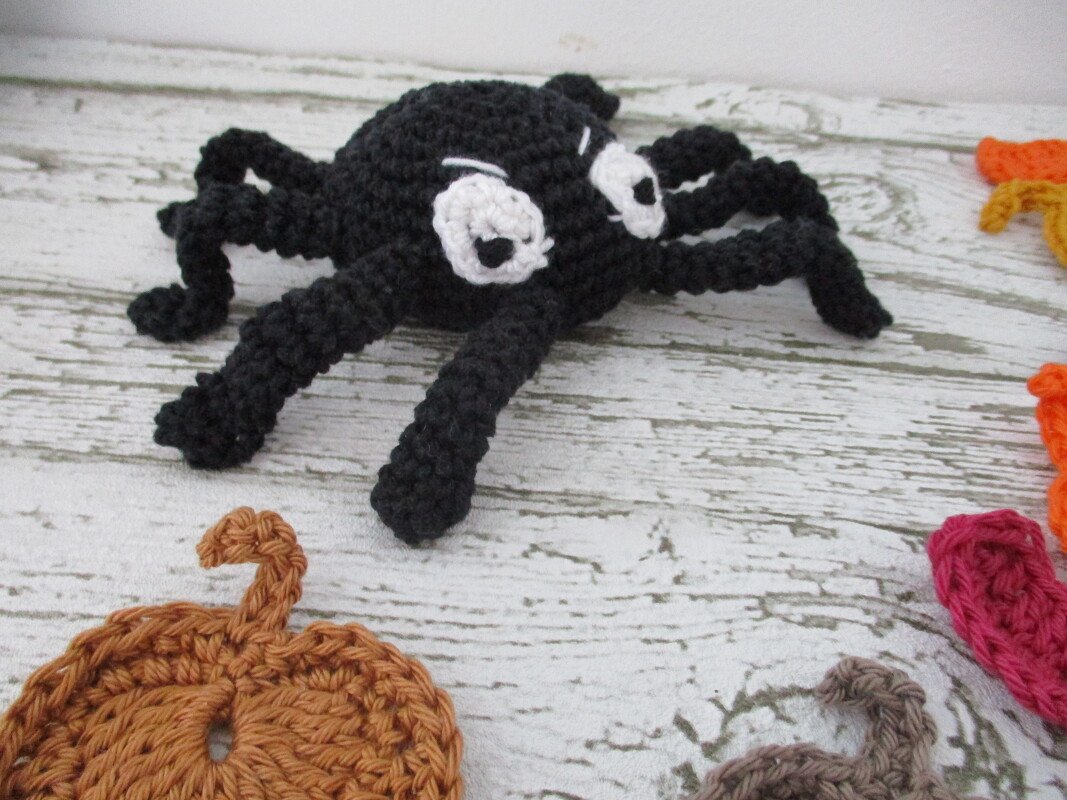 Häkelanleitung Spinne