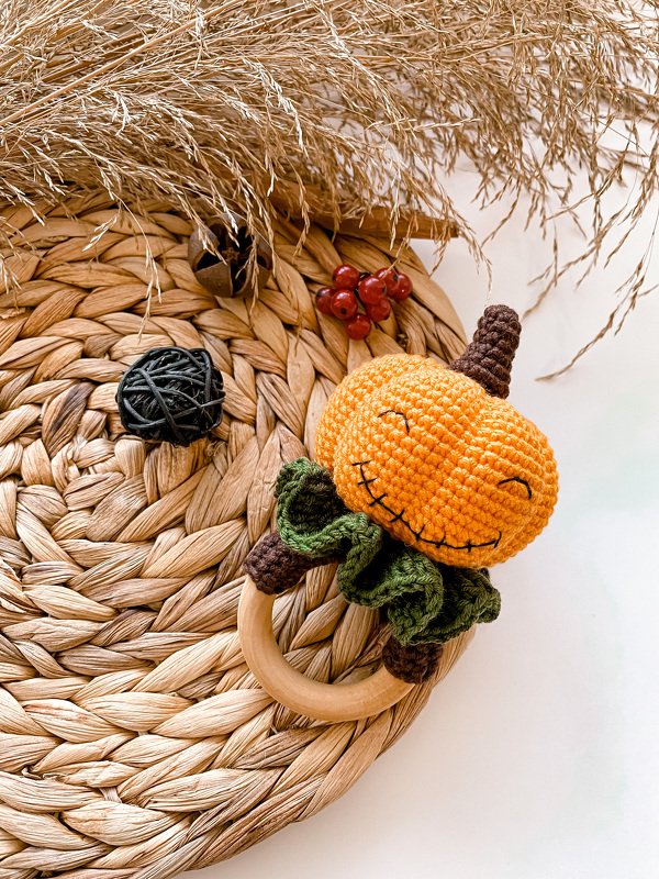 Pattern Pumpkin rattle - Image 4