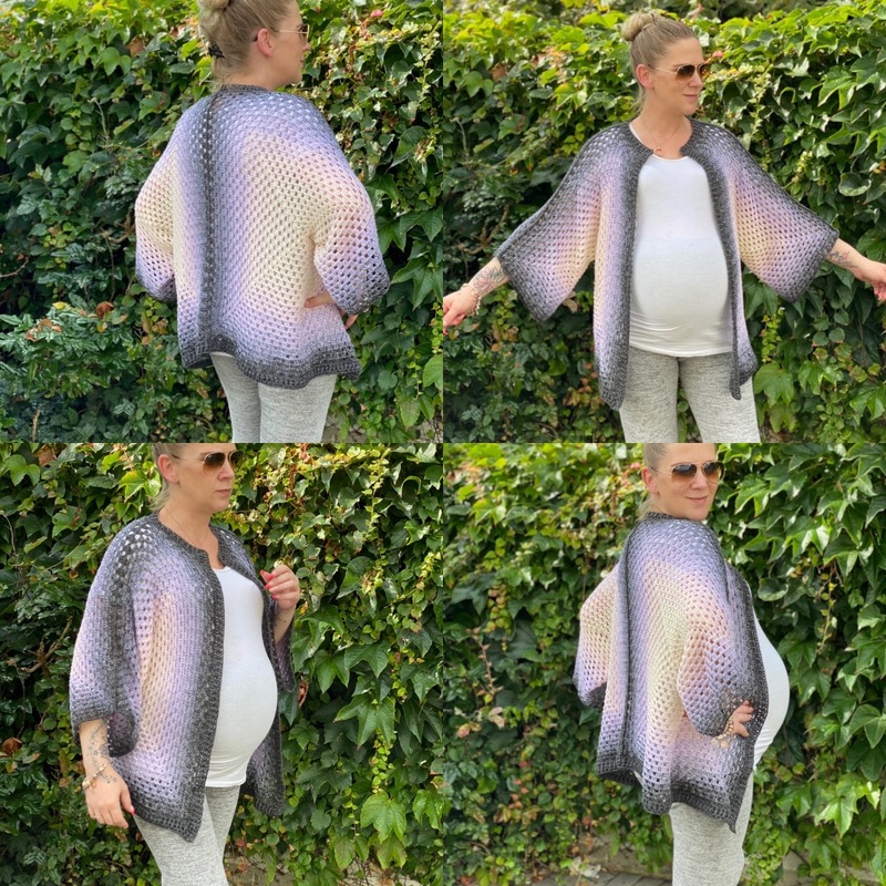 Häkelanleitung Kimono "Eyecatcher" - Bild 2