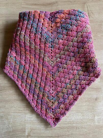 Tuch Valerie häkeln Dreieckstuch