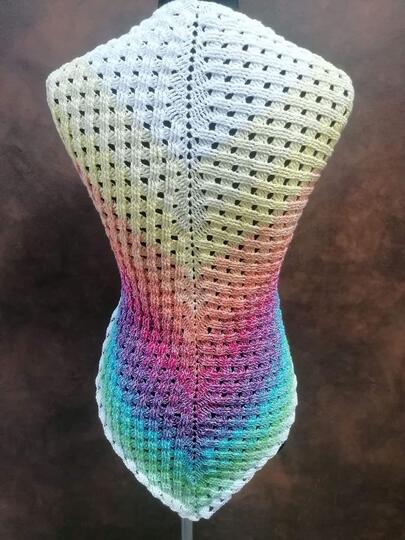 Tuch Valerie häkeln Dreieckstuch