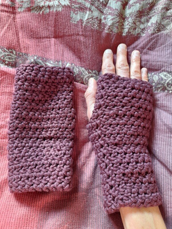 Anleitung Kuschelige Pulswärmer - Bild 2