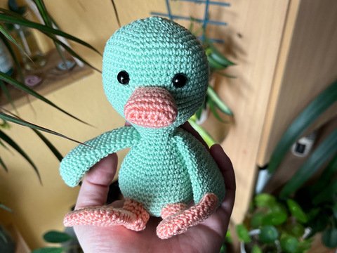 Häkelanleitung Ente Cally