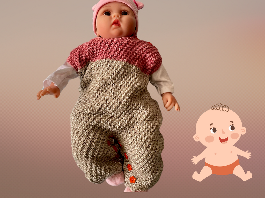 Fusselchens erster Strampler - Strickanleitung